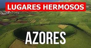 Azores en 4k, Portugal. Lugares que visitar en las Azores