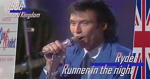 eurovision 1986 United Kingdom 🇬🇧 Ryder - Runner in the night ᴴᴰ