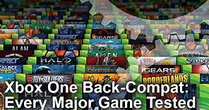 Xbox One Backward Compatibility: Every Major Game Tested