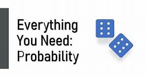 Probability - Everything You Need to Know. 11 New Tricks and Shortcuts, GRE, GMAT and more
