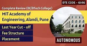 MIT Academy of Engineering Alandi Pune | MIT Alandi