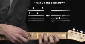 "Rain On The Scarecrow" by John Mellencamp : 365 Riffs For Beginning Guitar !!