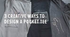 3 Ways to Decorate a Pocket Tee