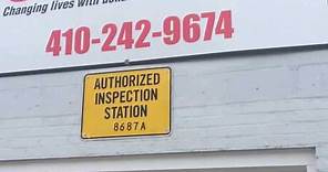 What to expect when you get a Maryland State Auto Inspection.