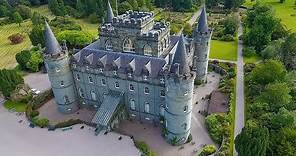 Inveraray Castle - Scotland - Drone footage