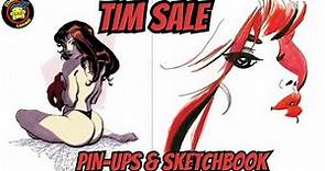TIM SALE PIN-UPS & SKETCHBOOK