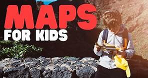 Maps for Kids | Learn how to read a map and other skills in this fun introduction to maps