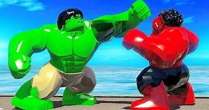 Hulk VS Red Hulk LEGO - Epic Battle in Lego Marvel Super Heroes
