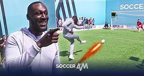 Stormzy SMASHES in his penalty! | Soccer AM Pro AM