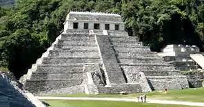Zona Arqueologica de Palenque, Chiapas.