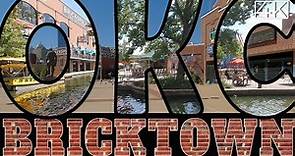 Bricktown Oklahoma City [4K] Walking Tour