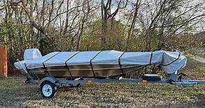The Best Jon Boat Cover Setup for $100? How to Design, Build, and Install.