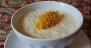 Rice Pudding Recipe - Coconut Milk Rice Pudding with Mango