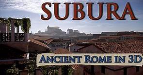 Subura in Ancient Rome - 3D reconstuction