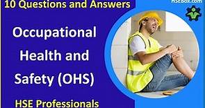 Understanding Occupational Health and Safety (OHS): A Comprehensive Exploration - Safety Training