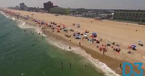 Aerial Video of Days Inn Boardwalk Hotel in Ocean City, MD