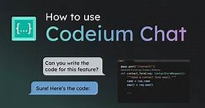 Codeium AI Chat is Here