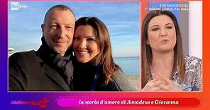 Giovanna Civitillo: "Il mio amore con Amadeus" - Citofonare Rai2 13/02/2022