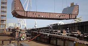 NAVANTIA Ferrol: Puesta de quilla AOR ‘Supply’ para Royal Australian Navy