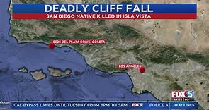 San Diego man dies in bluff fall in Santa Barbara County