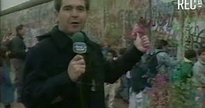 Caída del Muro de Berlín (nota de prensa Canal 13, 1989)