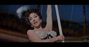 Gina Lollobrigida, Tony Curtis -TRAPEZE (1956) film highlights