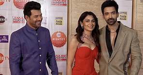 Sriti Jha, Arjit Taneja, Shabir Ahluwalia arrives at Zee Rishtey Awards 2024 Nomination Party