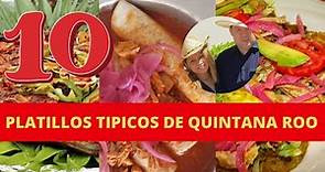 10 platillos típicos de Quintana Roo | Comida típica de Quintana Roo| Comidas de quintana roo