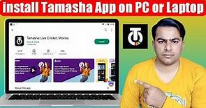 How to install Tamasha App on PC or Laptop || Tamasha App Laptop Me Kaise Chalaye