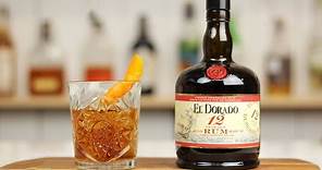 Maple Rum Old Fashioned with El Dorado 12