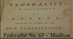 The Federalist No.63