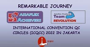ICQCC JAKARTA 2022 - THE JOURNEY OF TEAM ASIAFLEX ACHIEVER & ASIAFLEX REVOLUTION