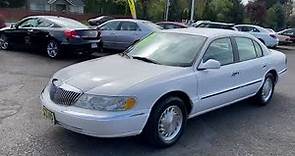 1998 Lincoln Continental only 68,000 original miles. 4.6 V8 32 Valve (For Sale) SOLD