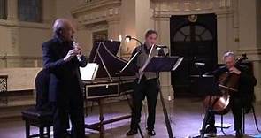 Handel Sonata for two Flutes and Continuo in g minor played by William Bennett & Halit Turgay