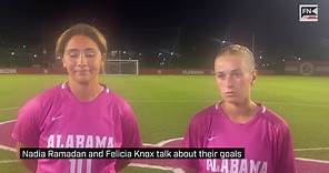 Nadia Ramadan and Felicia Knox talk about their goals