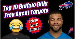 10 Free Agents the Buffalo Bills MUST target this Offseason || Offseason Discussion
