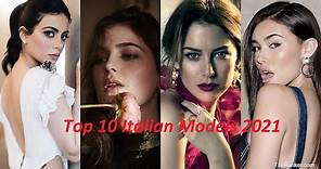 Top 10 Italian Models 2021