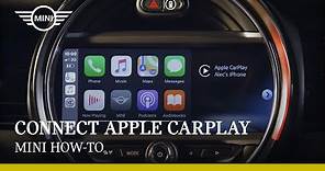How to connect Apple CarPlay in your MINI | MINI How-To