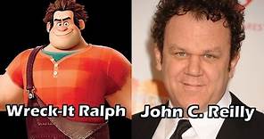 Characters and Voice Actors - Wreck-It Ralph