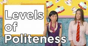 Uki Uki Japanese Lesson 2 - Politeness Levels