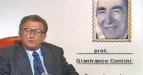 Cartolina 1989 - A Gianfranco Contini