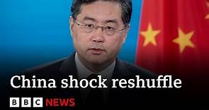 China removes foreign minister Qin Gang after mystery absence - BBC News
