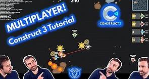 How to Make a Multiplayer Game! Peer to Peer Construct 3 Multiplayer Plugin Tutorial