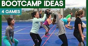 4 Boot Camp Games - Boot Camp Workout Training Ideas For Coaches