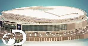 How To Build A Football Stadium | How To Build Everything