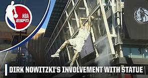 Dirk Nowitzki statue unveiled by Mavericks, Mark Cuban on Christmas Day ...