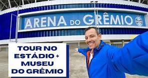 O TOUR NO ESTÁDIO DO GRÊMIO DE PORTO ALEGRE COM VISITA AO MUSEU