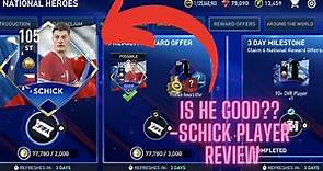 🗑 TRASH 105 ST??? | Patrik Schick National Heroes Player Review | Fifa Mobile 22 #fifamobile