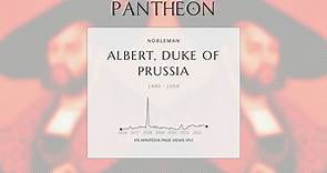 Albert, Duke of Prussia Biography - Duke of Prussia from 1525 to 1568