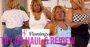 FLAMINGO SHOP HAUL 👗🛍 Plus Size Try On Haul and Review